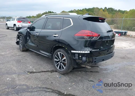 2019 Nissan Rogue Sl z USA, uszkodzony, nr VIN 5N1AT2MTXKC727848